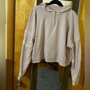 Under armor cropped sweatshirt.